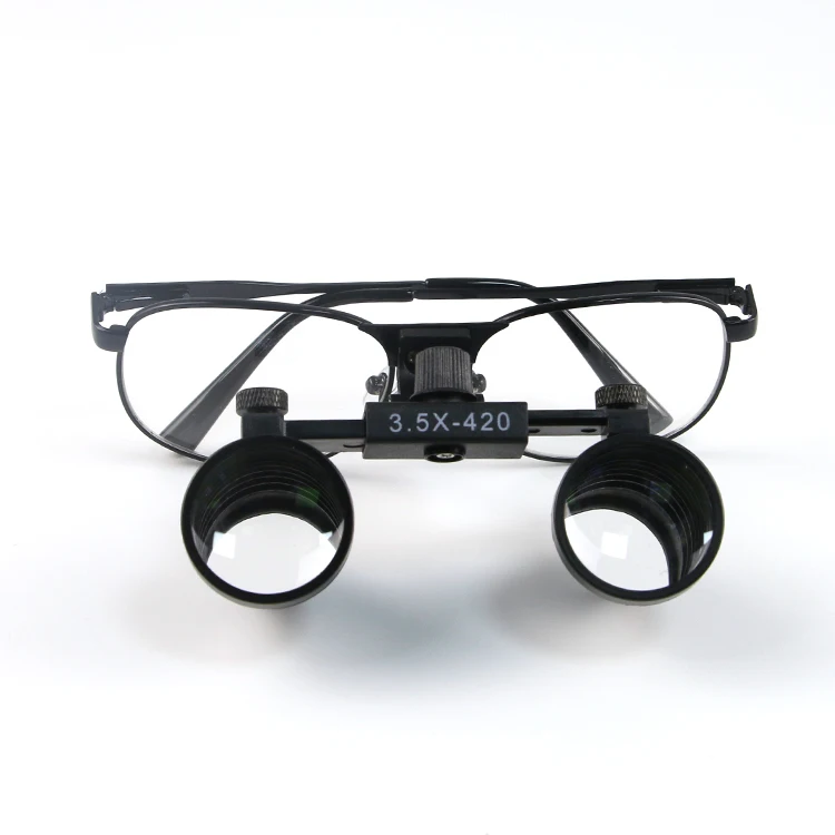 Стоматологическая лупа, хирургические увеличительные очки, портативные бинокулярные лупы 3,5x