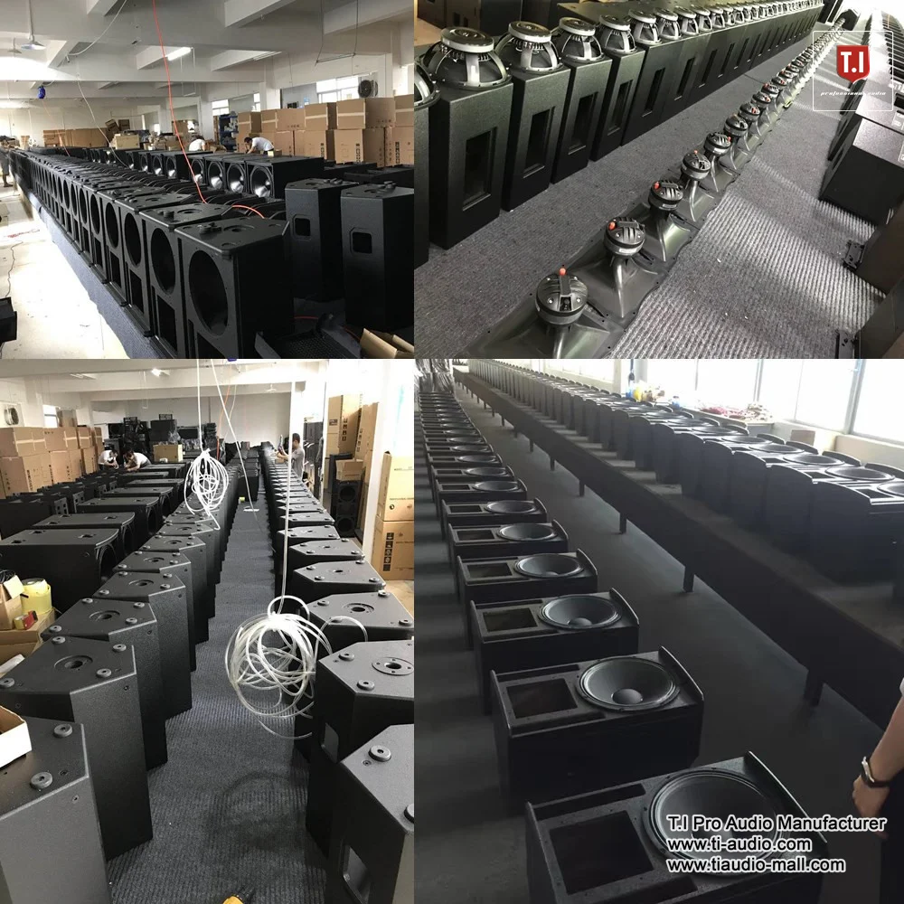 VT4889 Dual 15  Inch Three Way Powered Line Array Loudspeaker System Professional Audio Sound Passive Stage Speakers