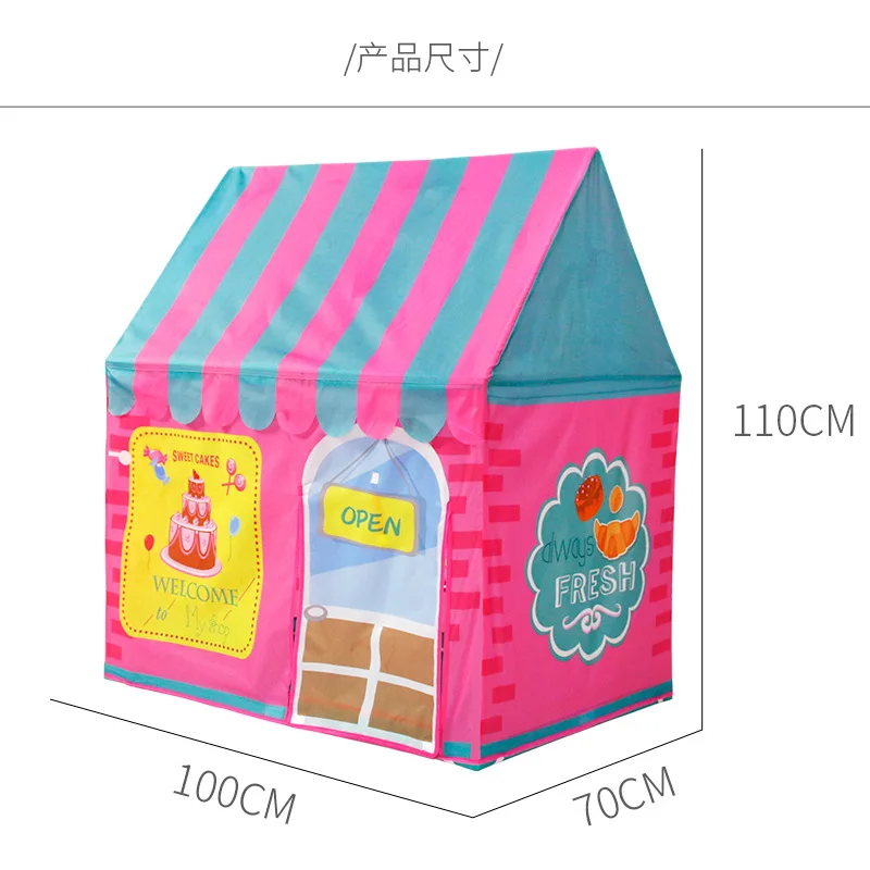 Children's tent dessert bread children's house game with small tent parent-child interaction early education gifts