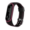 4#Black with rose red 1
