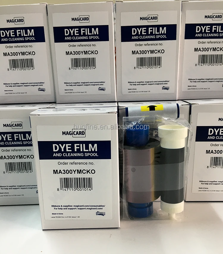magicard dye film ma300ymcko