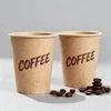 vaso de papel de pared simple