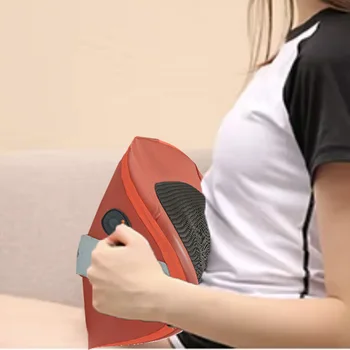 Electric Massage Pillow Full Head Neck Massager Relieve Neck and Shoulder Muscle Tension for Home Car Travel