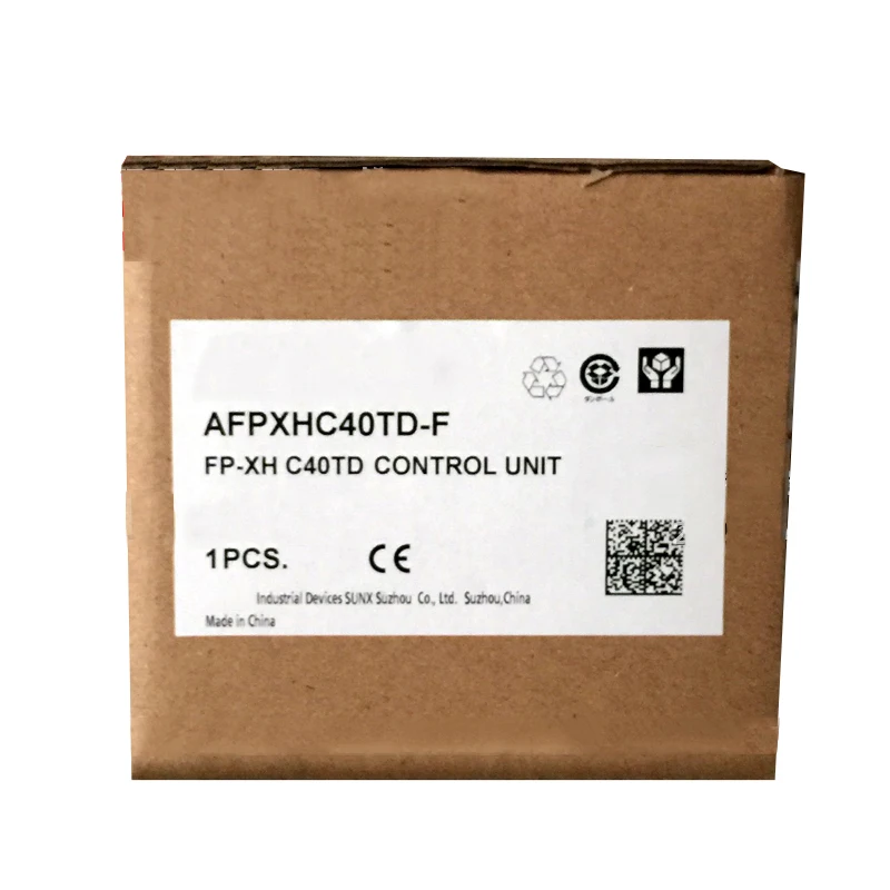Нов оригинален AFPXHC40TD-F PLC контролер од серијата FP-XH, 40-точков PLC со висока брзина и транзисторски излез, со подобрена дизајнерска заштита од prašina и вибрации. Стабилна работа, брза обработка и богати функции за контрола. Лесно поврзување и програмирање.