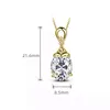 3ct Moissanite+GRA Certificate-Gold