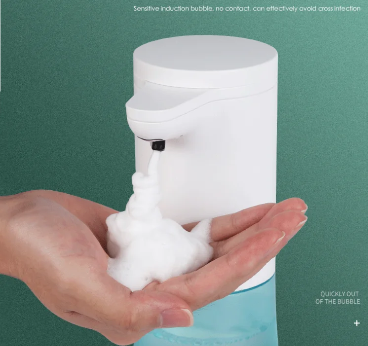 Smart Sensor 300ml Touchless Foaming Automatic Soap Dispenser Handfree Standing Automatic Hand Sanitizer Dispenser