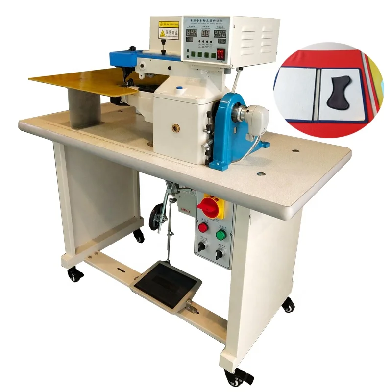 Manual Leather Edge Folding Machine for Leather Double Side Gluing Machine