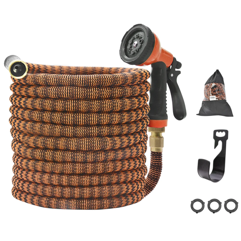 China Market Expandable Hose/soft Magic Hose/freestanding Hose Holder Expandable Garden Hose