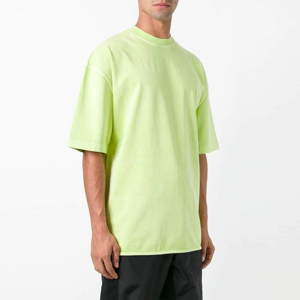 Camisetas Diseño 100% Blanco Neón Verde,Camisetas De Gran Tamaño,Venta Al Por Mayor - Buy Camiseta,Camiseta En 100% Algodón Product on Alibaba.com