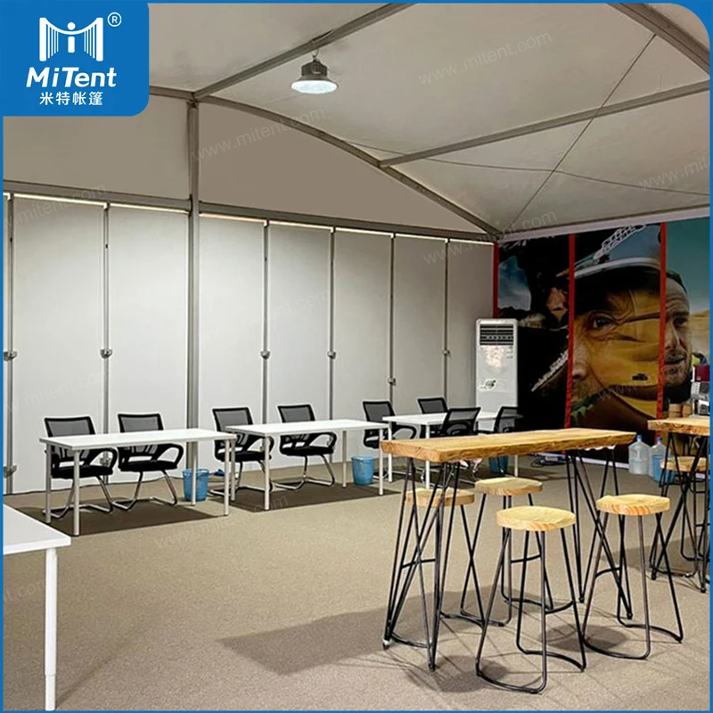 Small Fast Food Restaurants Tent Outdoor Store Arcum Tent with Good Waterproof Feature