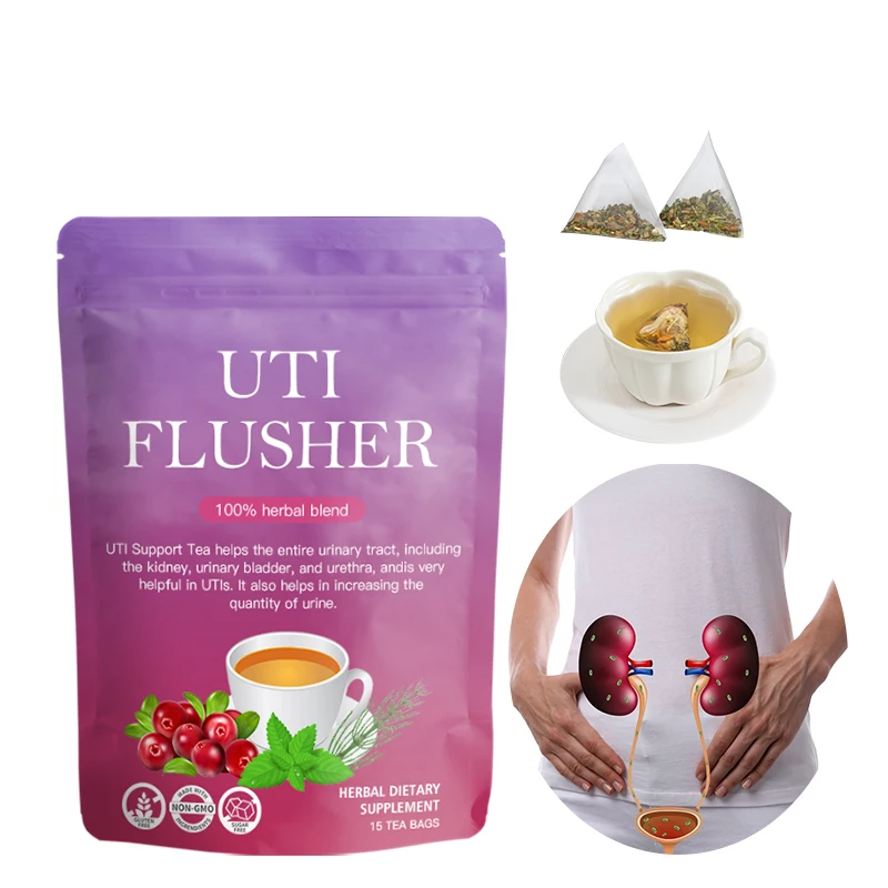 Customized Label Urinary Tract Infection Tea Kidney Relief Pain Herbal Blend Uti Tea Buy