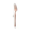 Forchetta da Cena in Oro Rosa