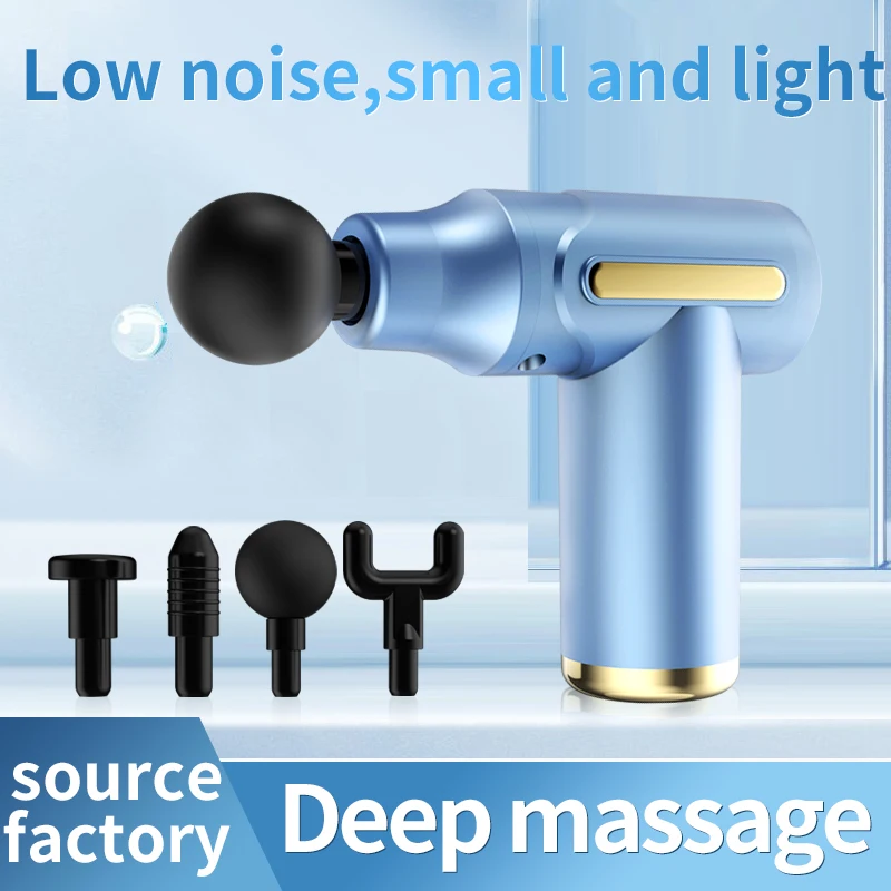 2025 New Design Colorful Massage Equipment Deep Muscle Soreness Relieve Portable Fascia Mini Massage Gun