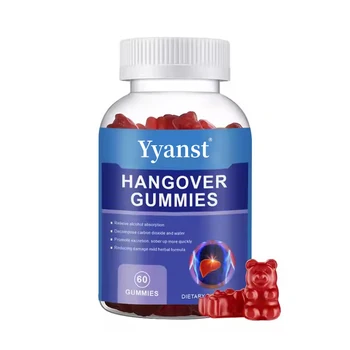 Natural Liver Detox Milk Thistle Hangover Gummies Milk Thistle Hangover Gummies Immune Support Liver Cleanse Detox Gummies