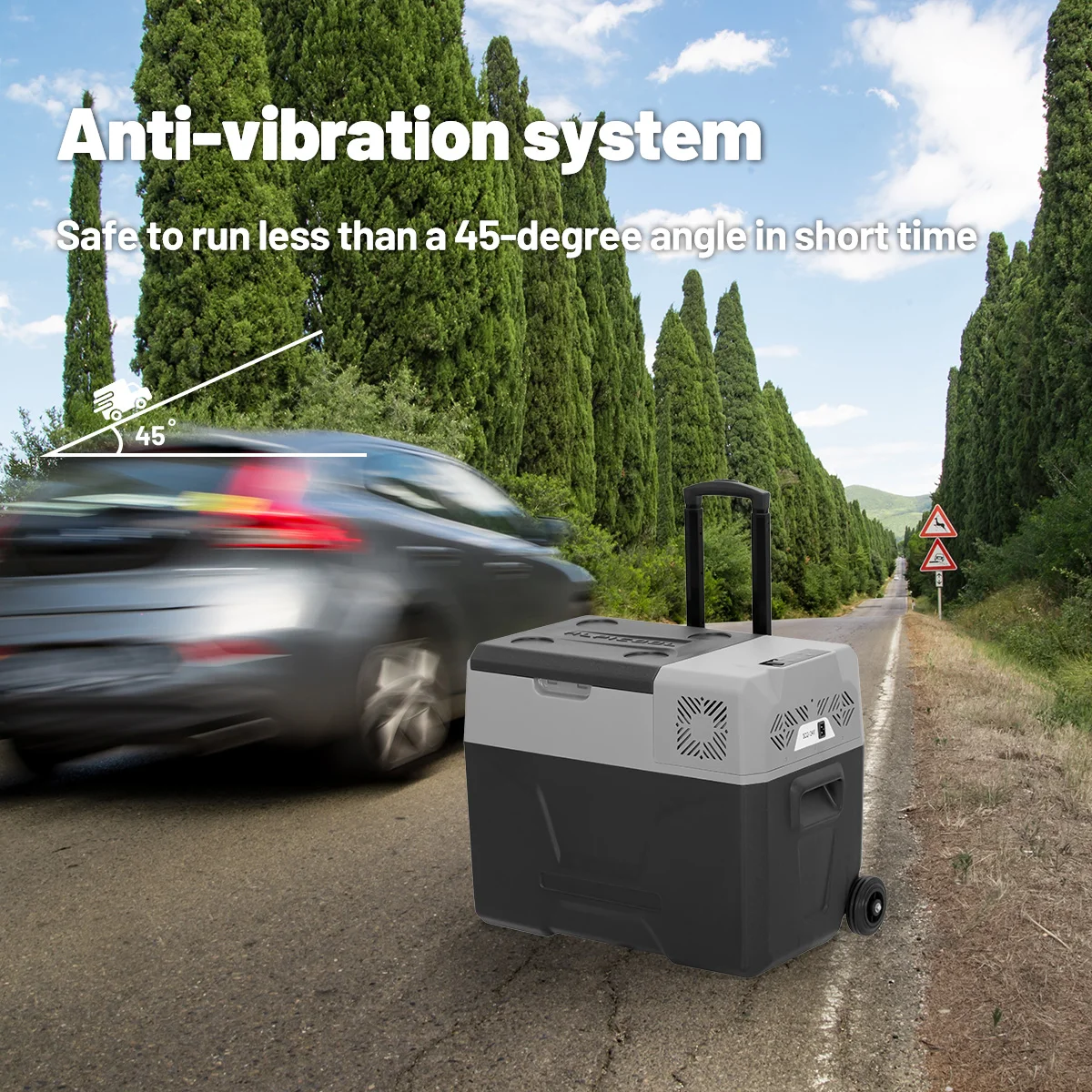 Alpicool CX40 39.3L Portable Fridge - Versatile & Efficient