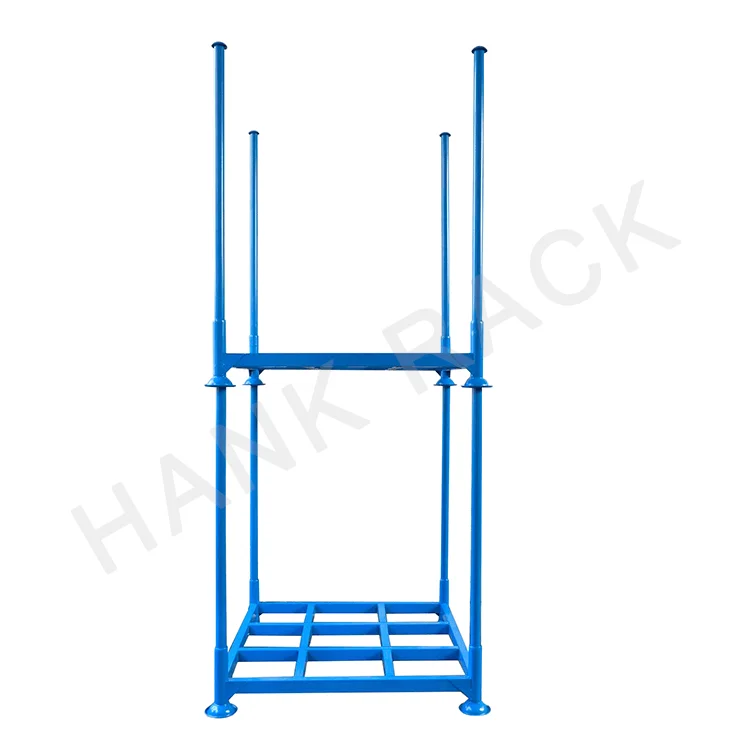 Transport Stackable Stack Rack Logistic Center Transport Stacking Rack with Removable Posts Storage ...