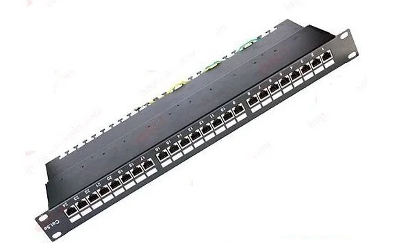 25 портов RJ11 cat3 Голосовая телефонная коммутационная панель/25 портов Голосовая коммутационная панель (6P4C)