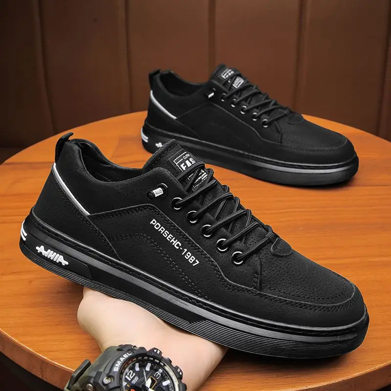 New autumn wear-resistant labor protection men's shoes anti slip construction site workwear shoes for men