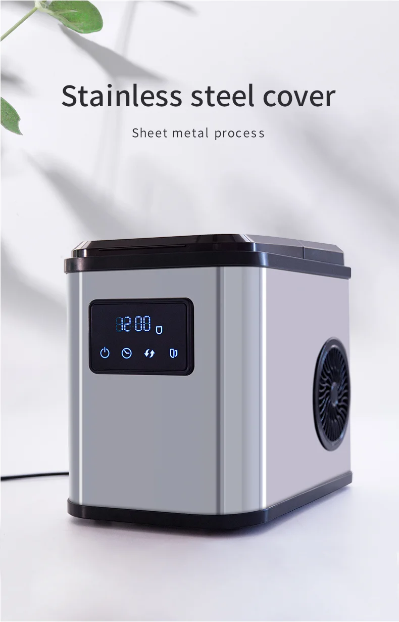 Small Ice Maker Machine 20kgs/24h Household Fast Delivery Mini Ice Cube ...