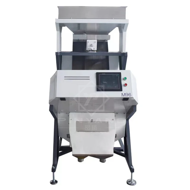 PinYang Rice Mill M96 Multi-Functional Color Sorter Soybean Peanut Coffee Beans CCD Camera Color Separator Rice Color Sorter