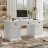 White + Solid Wood+MDF