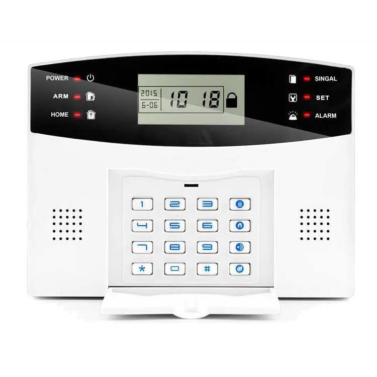 Tuya Smart Home Security Alarm System WIFI 4G Dual Network Two-Way Audio Timed Disarm SOS 433MHZ Remote Control Backup Battery