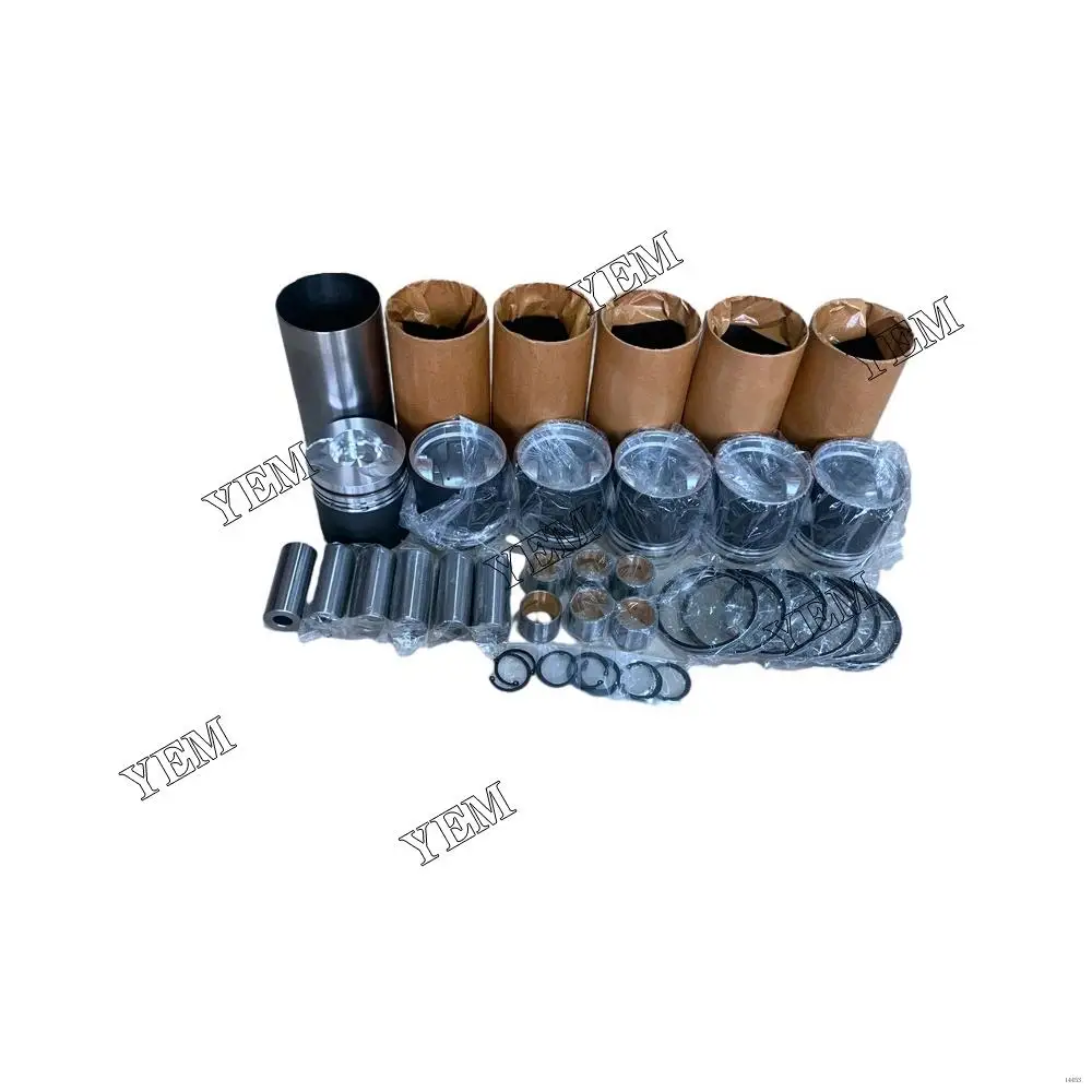 D1146 Liner Kit With Cylinder Engine Piston Ring Liner for Doosan Tractor Excavator Mowers Engine Repair Parts Kit