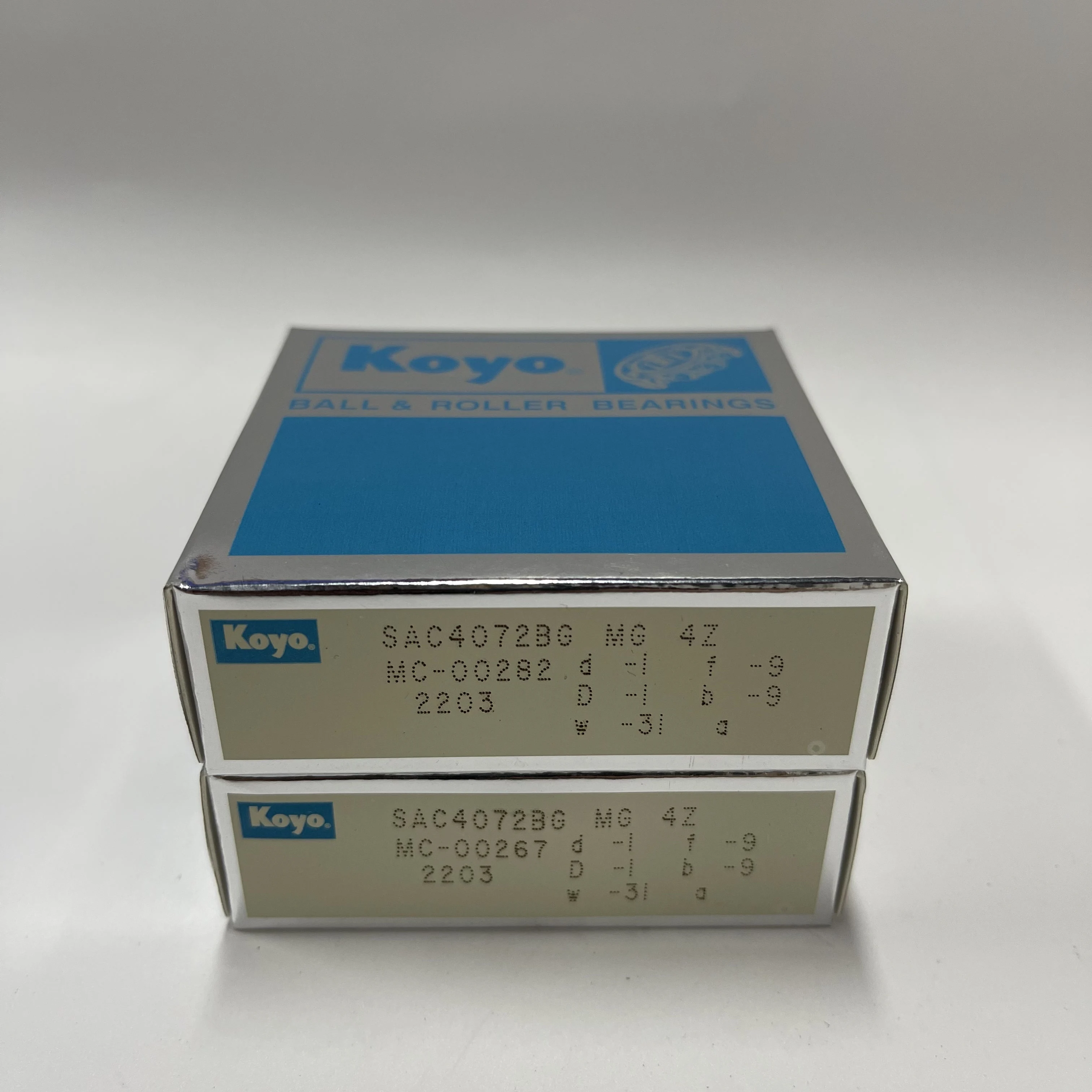 Koyo Ball Bearing SAC4072BG