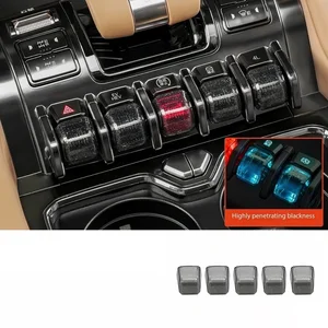 For Leopard 5 Leopard 8 Air Conditioning Button Protective Cover Titanium 3 TPU Protective Case Interior Modification Decoration