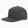 Dark gray flat brim