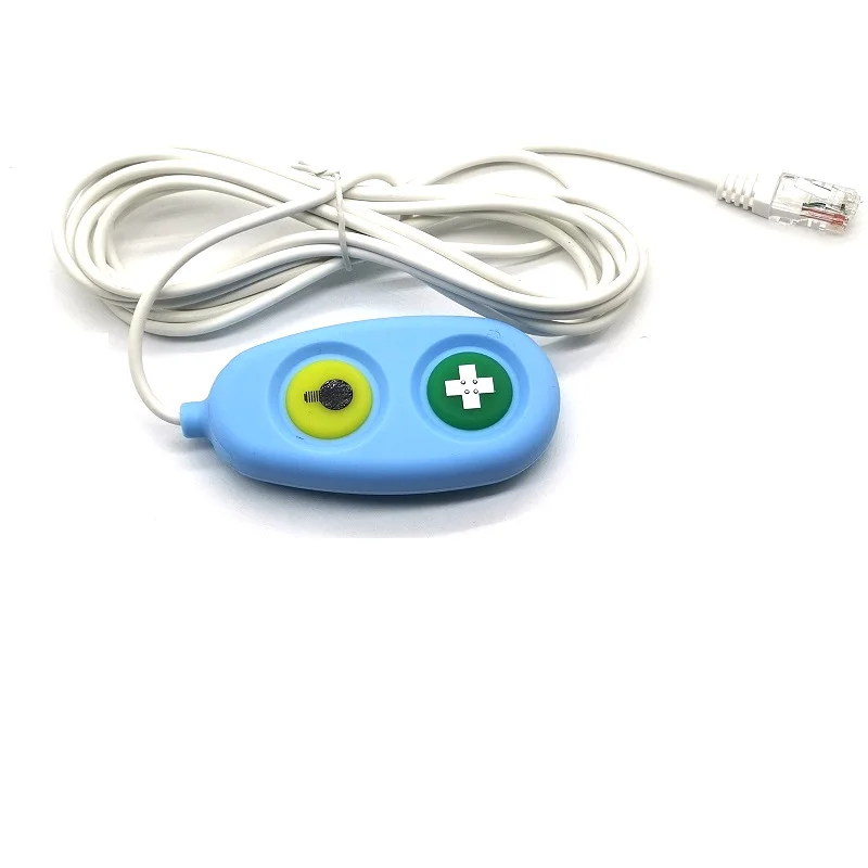RJ45 Plug 2 Button Nurse Call Pendant Cable