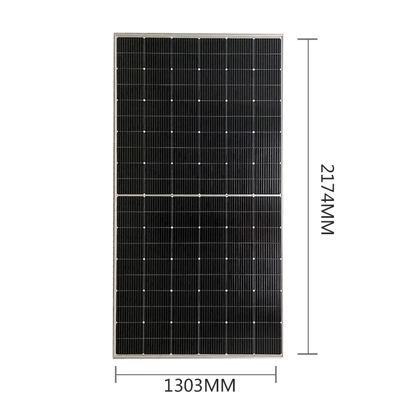 275w Bifacial Poly Solar Cell Panels For Home Grid Connection 600w ...