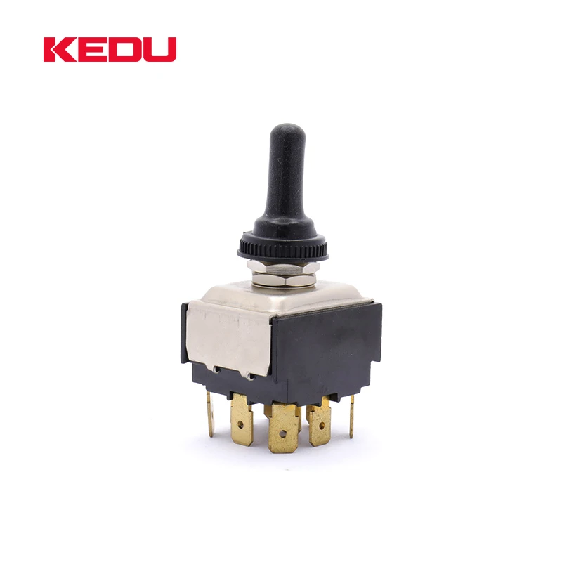 HY29K 9-Pin Toggle Switch - 3 Position Multifunction Electrical Switch For Residential Systems