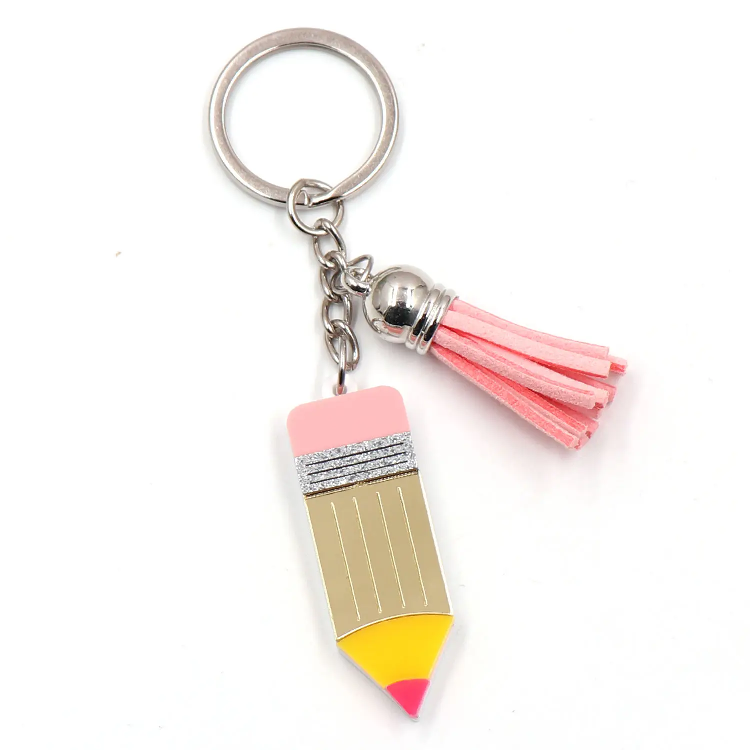 Customized Syasibo jewelry KHS295KH1245  New product CN Pencil TRENDY Teacher Gift Acrylic Keychain