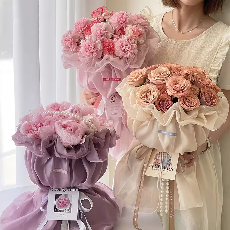 Taffeta Wrap Flower