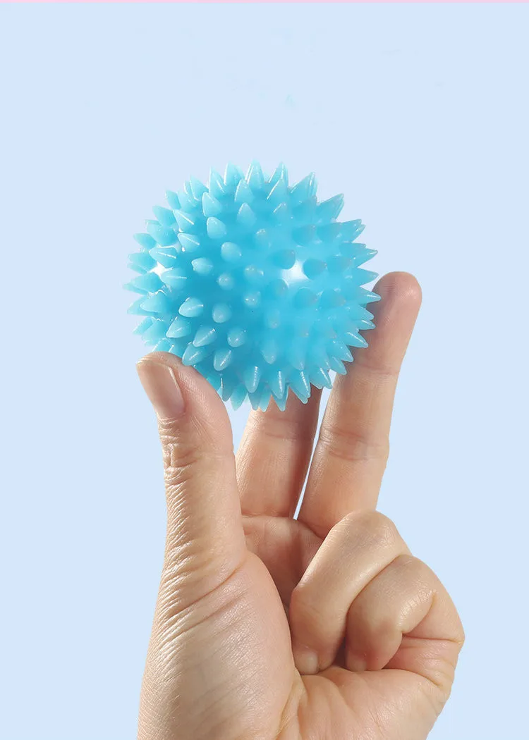 Массажный мяч «Ежик» для раннего детства, тренировочный сенсорный мяч для реабилитации, пальмового массажа, йоги