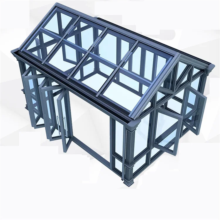 DTOP NFRC CE ROHS Greenhouses for Sale Commercial Conservatory House Garden Outdoor for Garden House