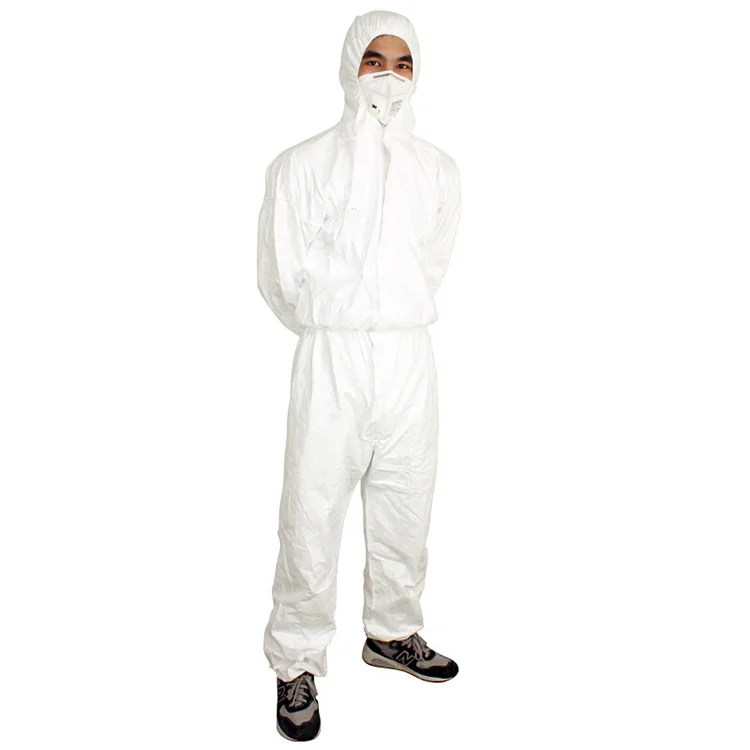 pp alternative white safety disposable overalls microporous coverall