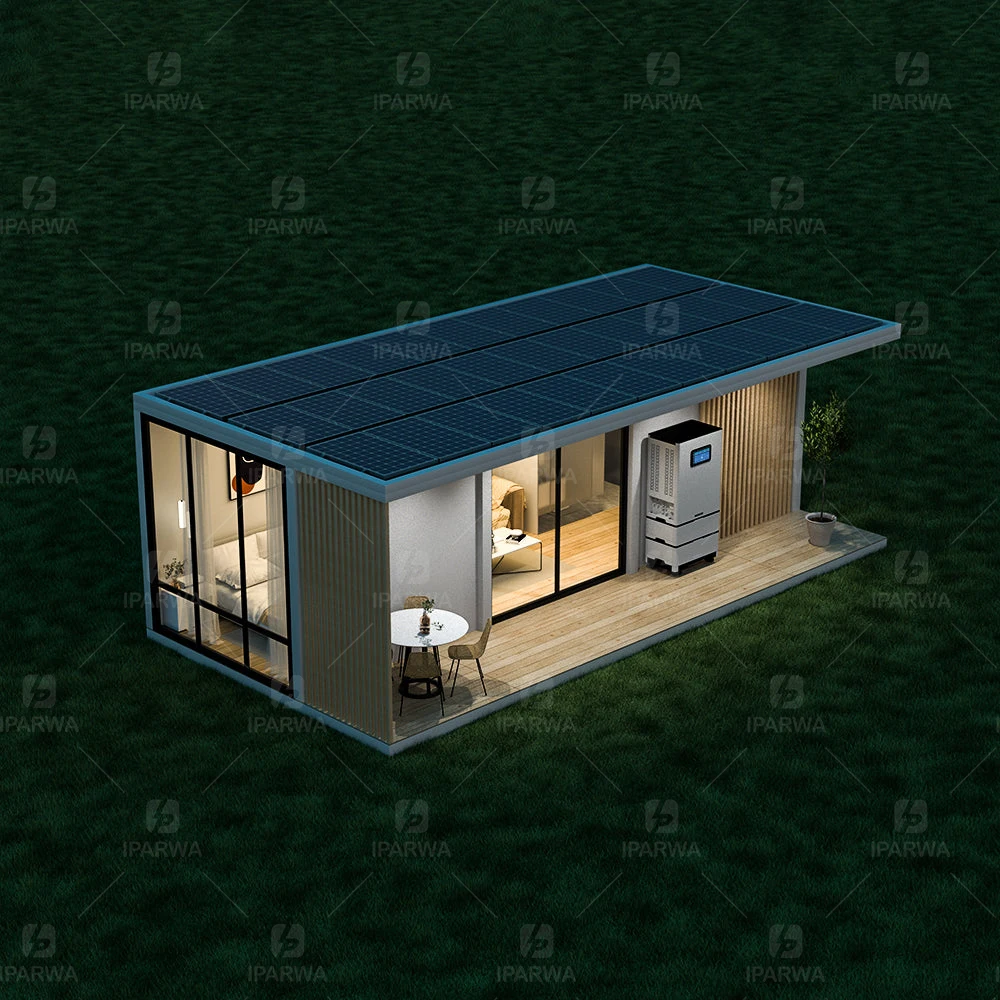Wholesale Custom Modern Prefabricated Container Houses Luxury Villa Prefab Homes Low Cost Steel Roof for Paraguay Market