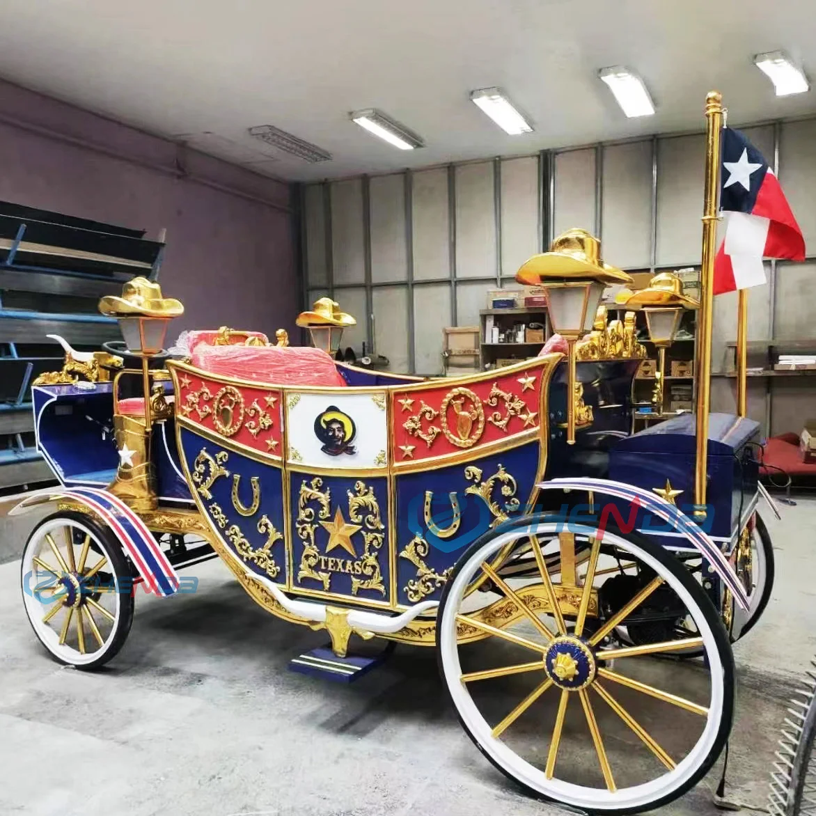 Royal Electric Carriage Royal Carriage等身大キャリッジは