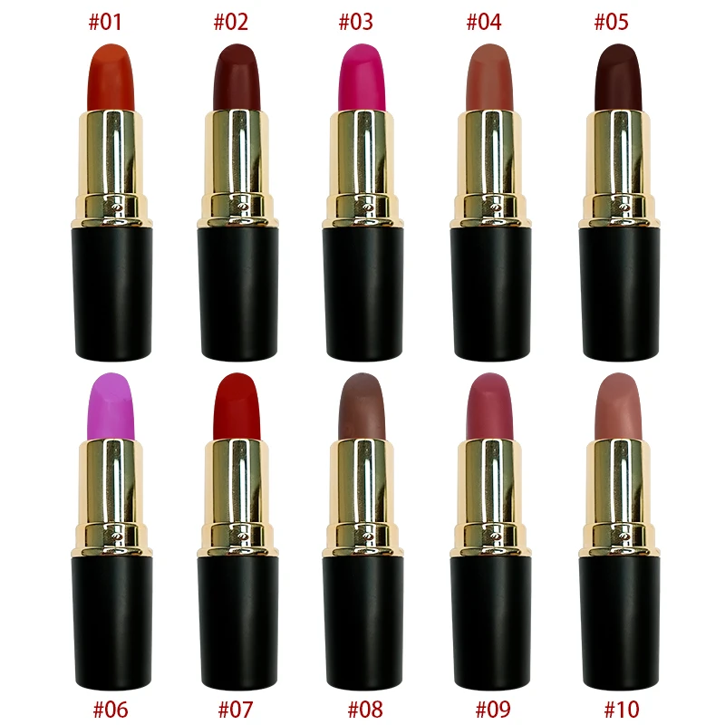 на заказ логосом веганских материалов 20 видов цветов ГУБНОЙ ПОМАДЫ КОСМЕТИКА водостойкая губная помада матового оттенка