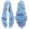 80 pelo rizado elfo azul