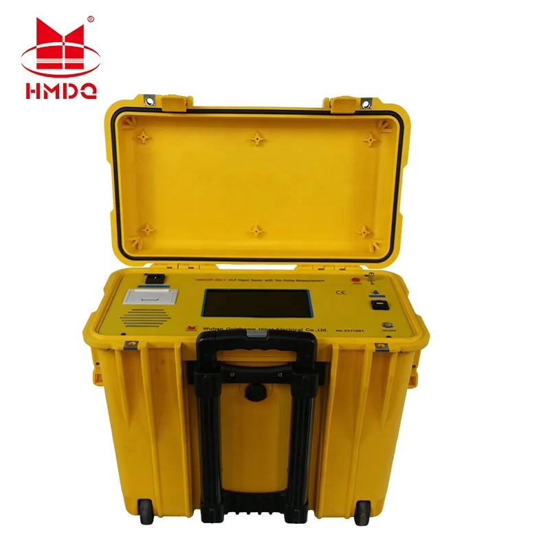 Electric China 0.1hz Vlf High Voltage Generator 30kv Vlf Cable ultra Low Frequency Ac Hipot Tester 60kv Tan Delta Measurement