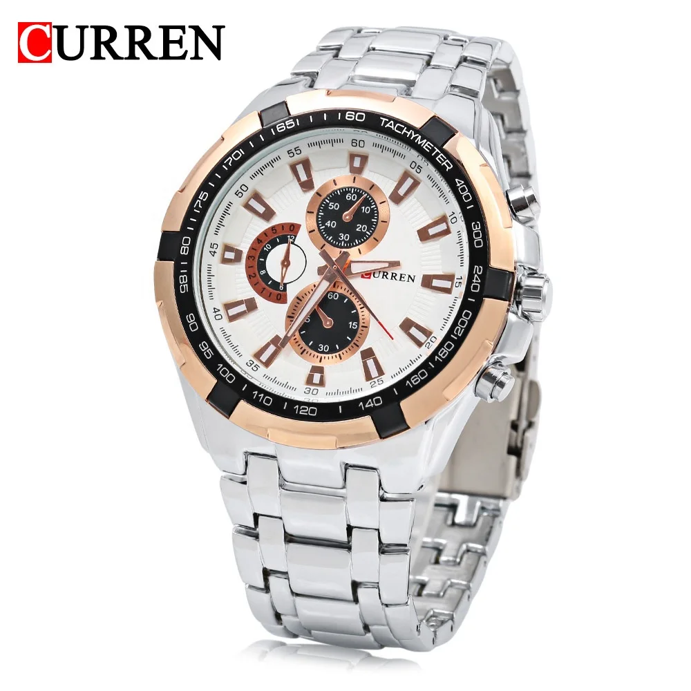 Chronograph Curren Watches M8023 Price M 8023 Curren Original