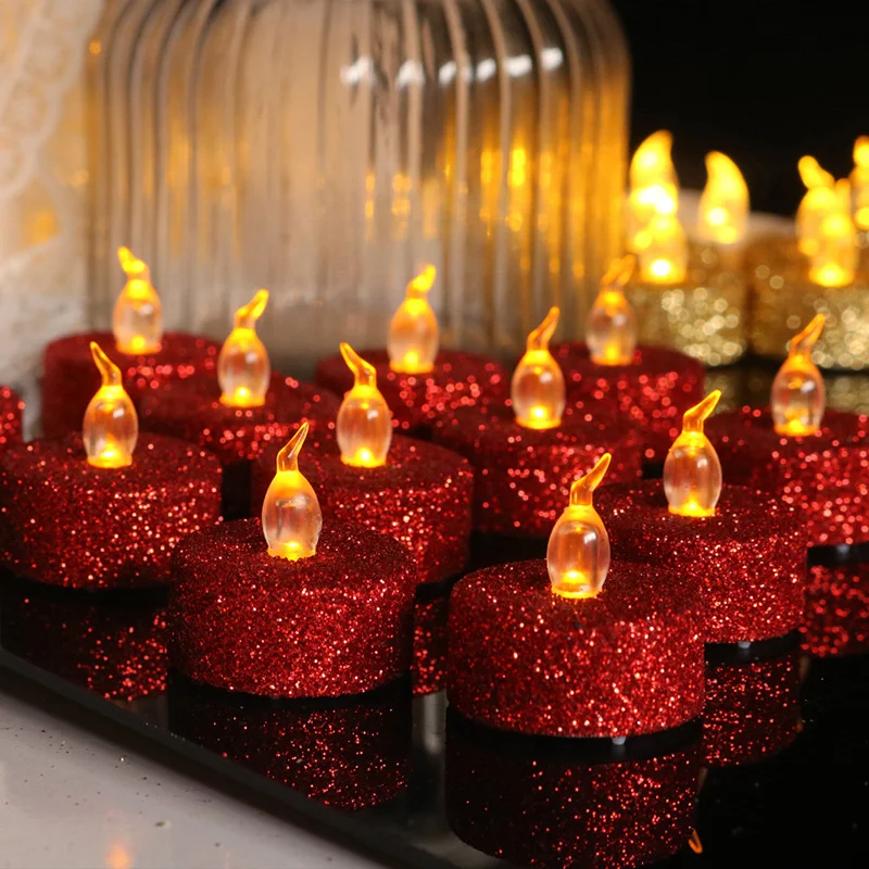 Confezione Da 3 Candele Votive Natalizie - Rosso | Primark - Foto 5