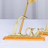 colorful Gold-leaf flower love base