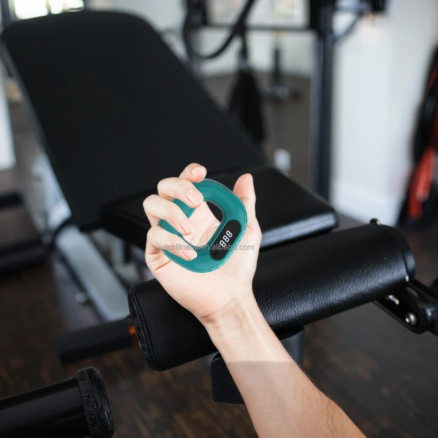 Portable Smart Grip Ring Silicone Hand Exercise Equipment Home Use Fitness Gear for Children's Arm Strength Training Finger