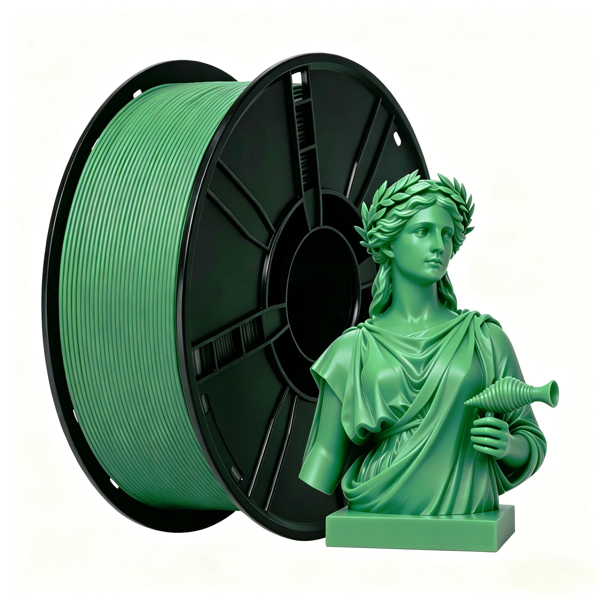 Newmars3dp PLA Matte Filament 1.75mm 1kg Non-glare Matte Surface FDM 3D Printer Material Low Layer Line Printing Temp 190-225℃