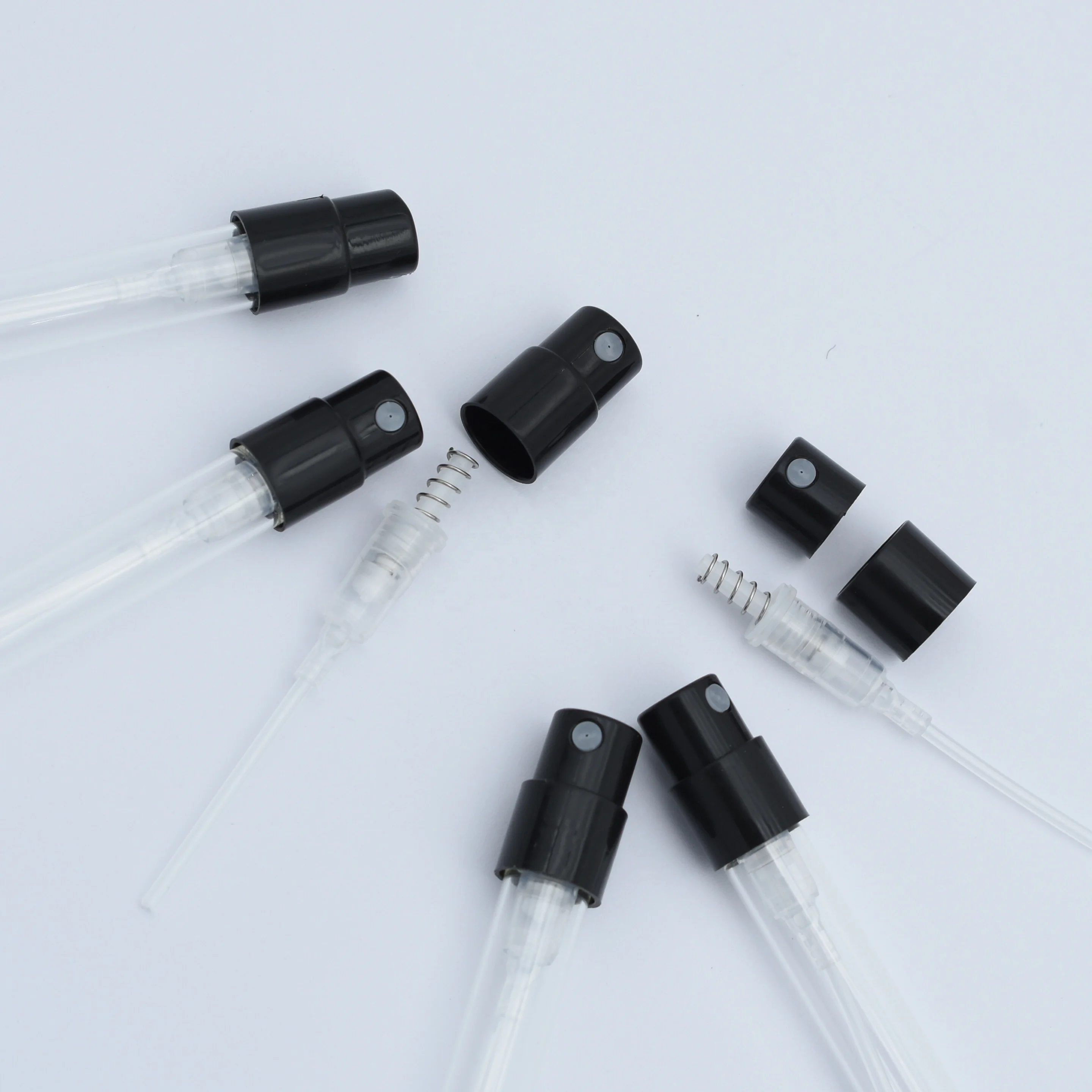 product portable mini square pump bottles for cream face mask empty glass bottles with mist packaging screen printing-0