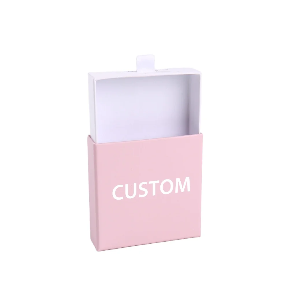 Custom Eco-Friendly Rigid Box Recycled Paperboard Four-Color Printing UV Coating for Jewelry Packaging OEM Luxury Gift Box